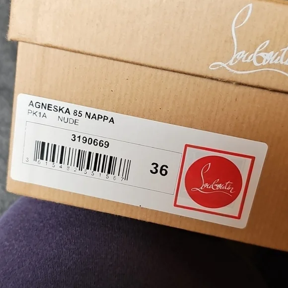 Christian louboutin agneska 85 nappa Pumps Nwt - Picture 4 of 17